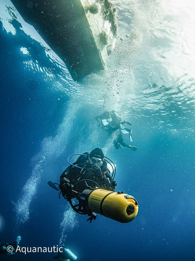 Kurs Nurkowania ze Skuterem podwodnym - SSI DPV Diving. Centrum Nurkowe Aquanautic, Zielona Góra