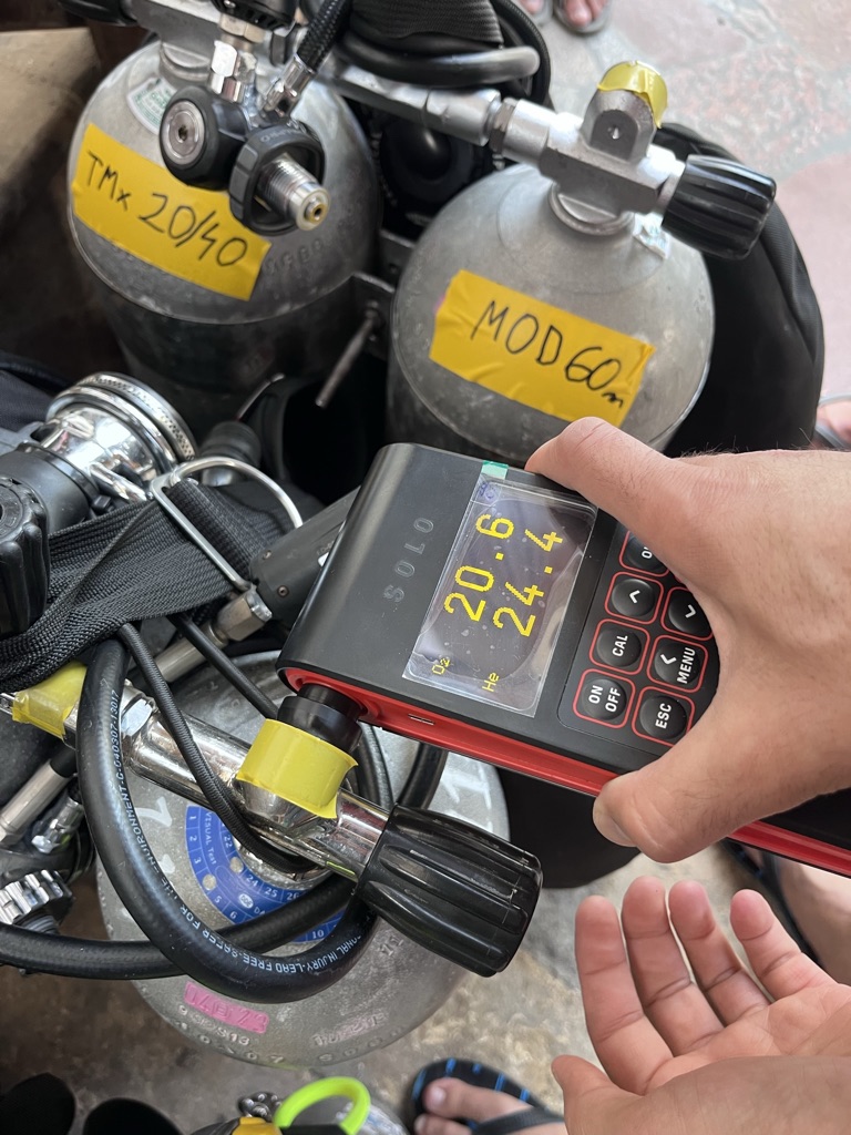 SSI Gas Blender - Kurs mieszania nitroksu i trymiksu